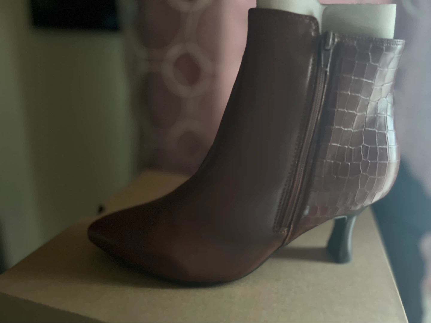 Tan Leather Ankle Boots - Kataleyna Glow - photo 4
