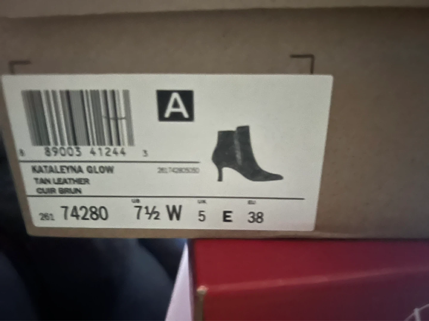 Tan Leather Ankle Boots - Kataleyna Glow