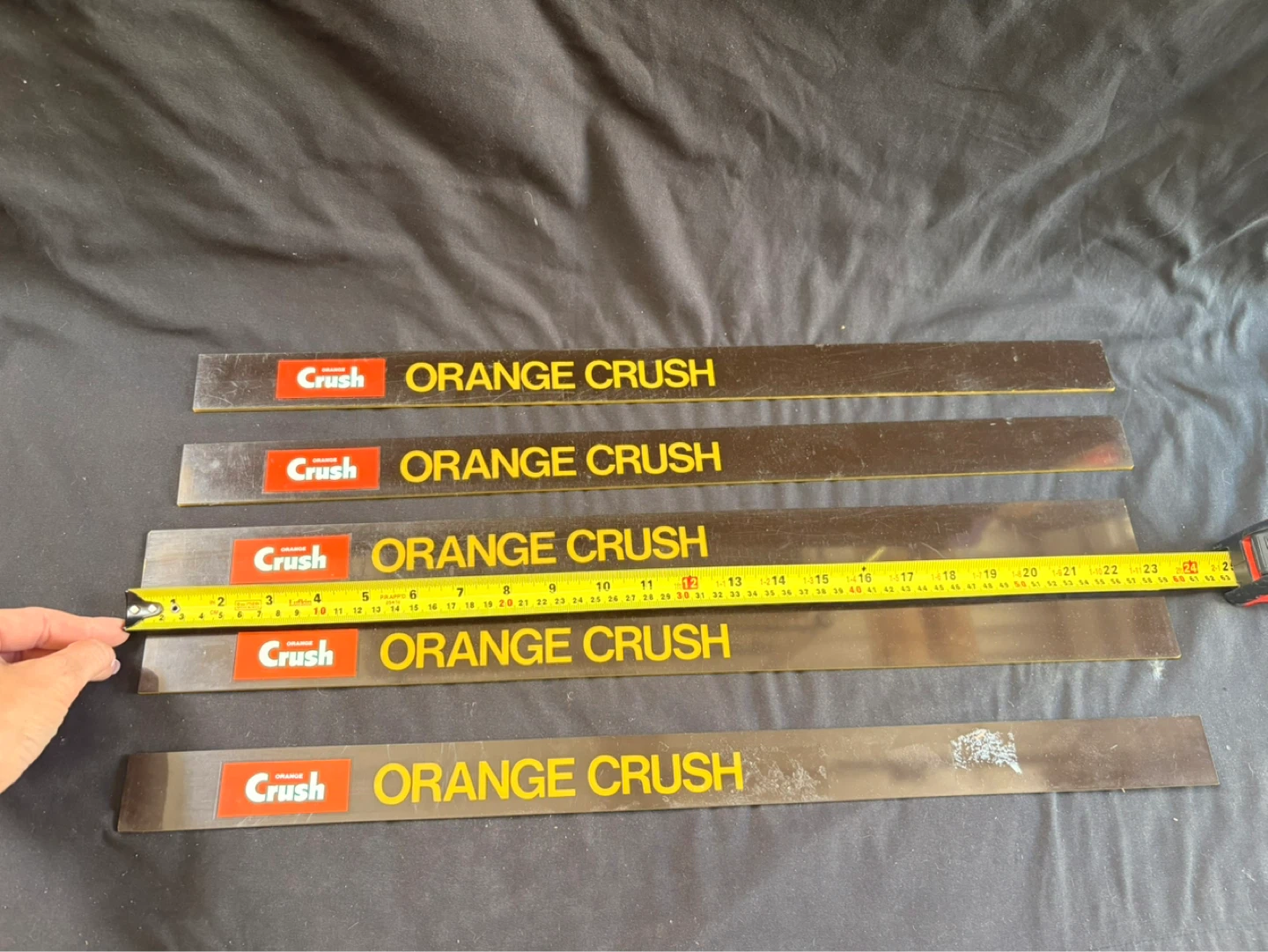 Crush Orange Drink Shelf Strips (Set of 5) - photo 3