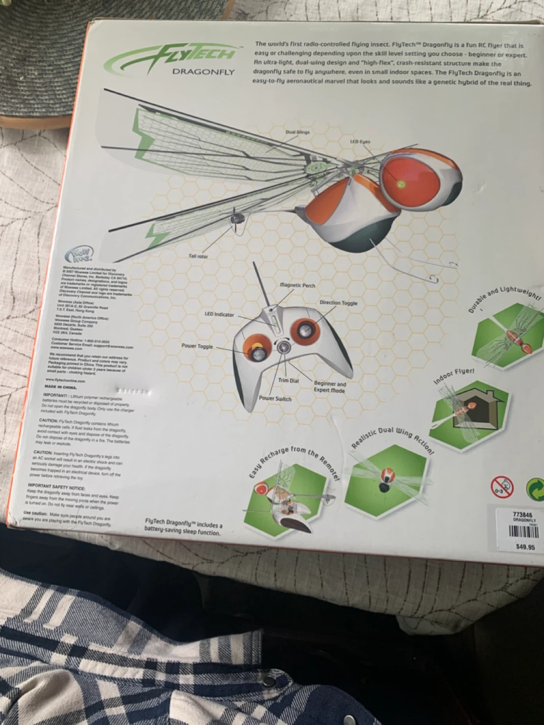 WowWee FlyTech Dragonfly RC Toy - photo 2