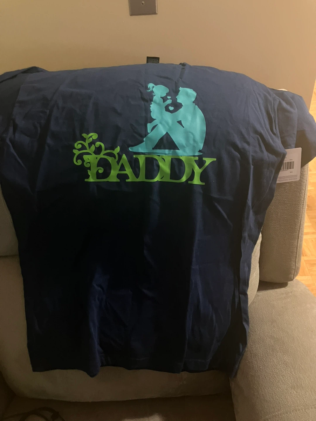 Navy Blue 'Daddy' T-Shirt