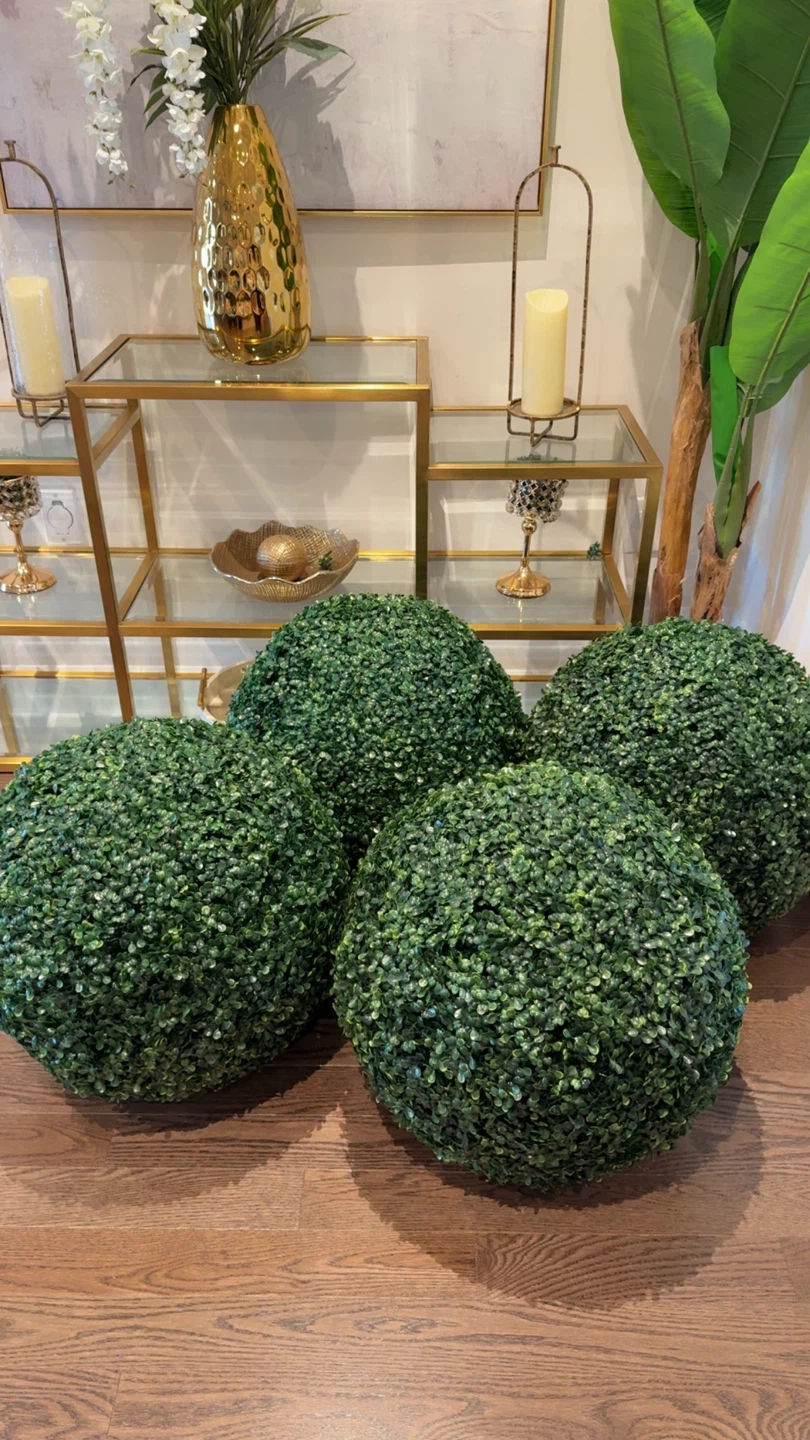 20" Boxwood Topiary Balls $50 Each