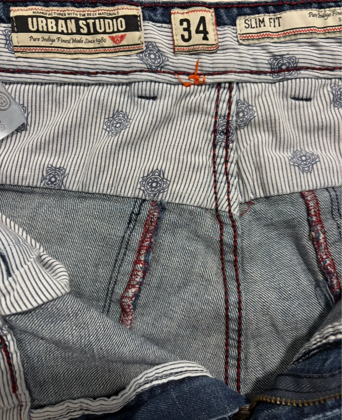 Urban Studio Slim Fit Jeans - Size 34 - photo 5