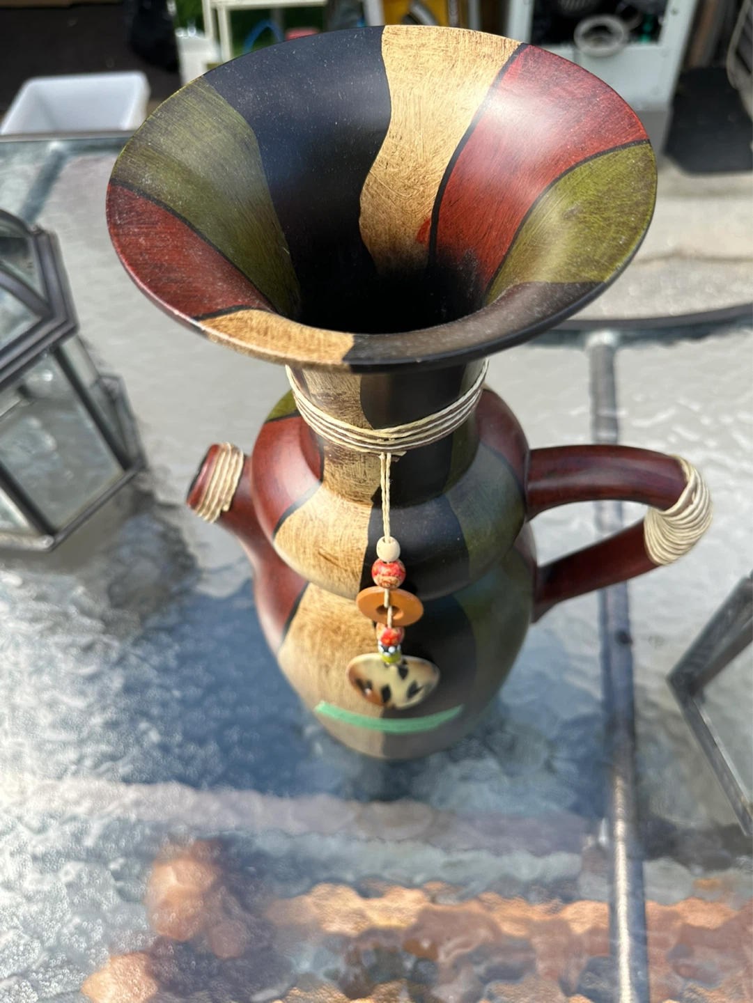 Decorative Vase with Beads - photo 4