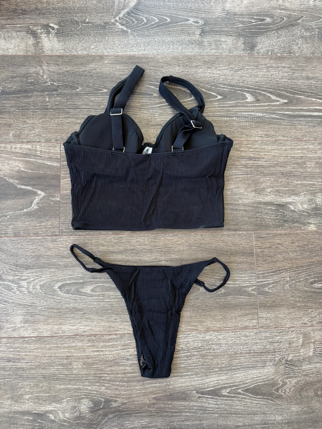 Brand new Ribbed Bikini Tankini Set size medium - photo 2