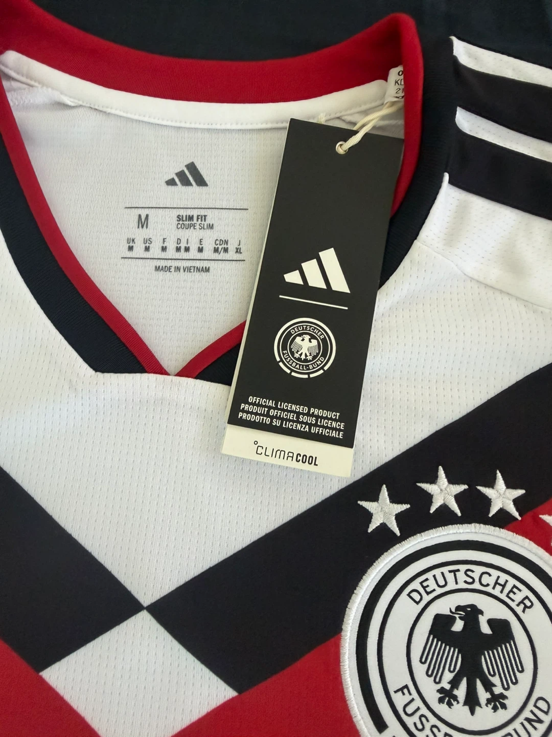 Authentic Adidas Germany National Football Team Jersey - Size M - photo 4
