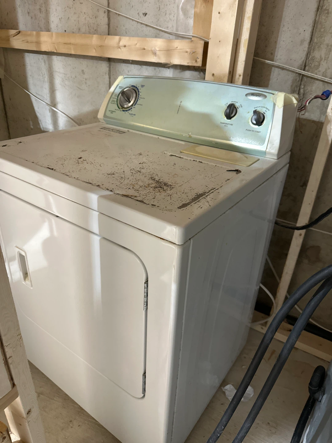 washer and dryer