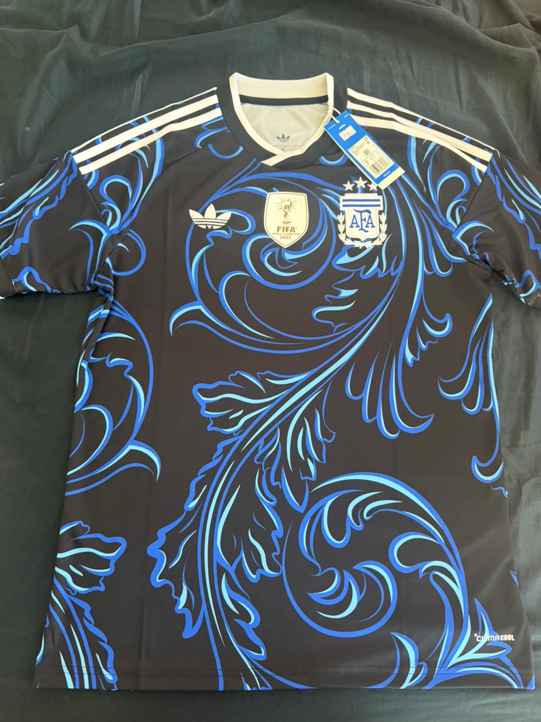 Authentic Adidas Argentina FIFA World Cup Jersey Medium