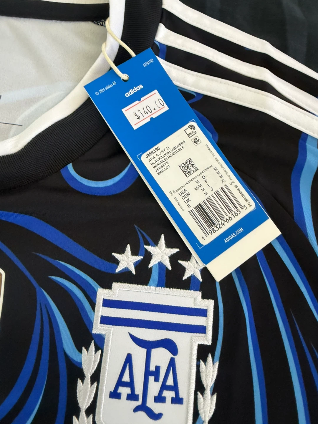 Authentic Adidas Argentina FIFA World Cup Jersey Medium - photo 3