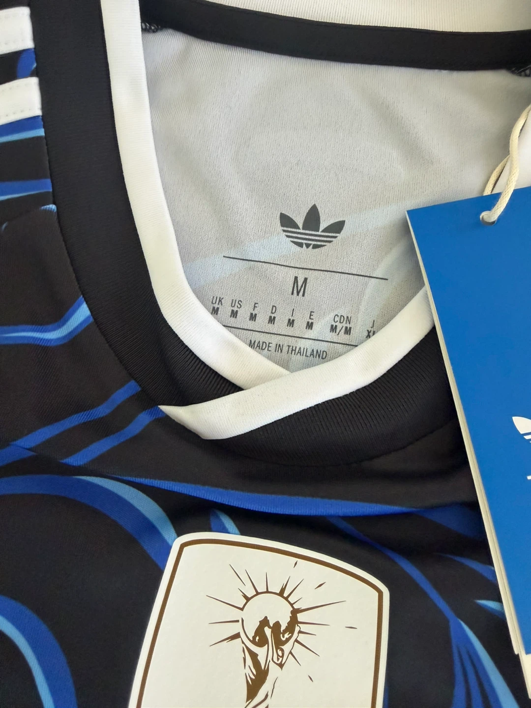 Authentic Adidas Argentina FIFA World Cup Jersey Medium - photo 5
