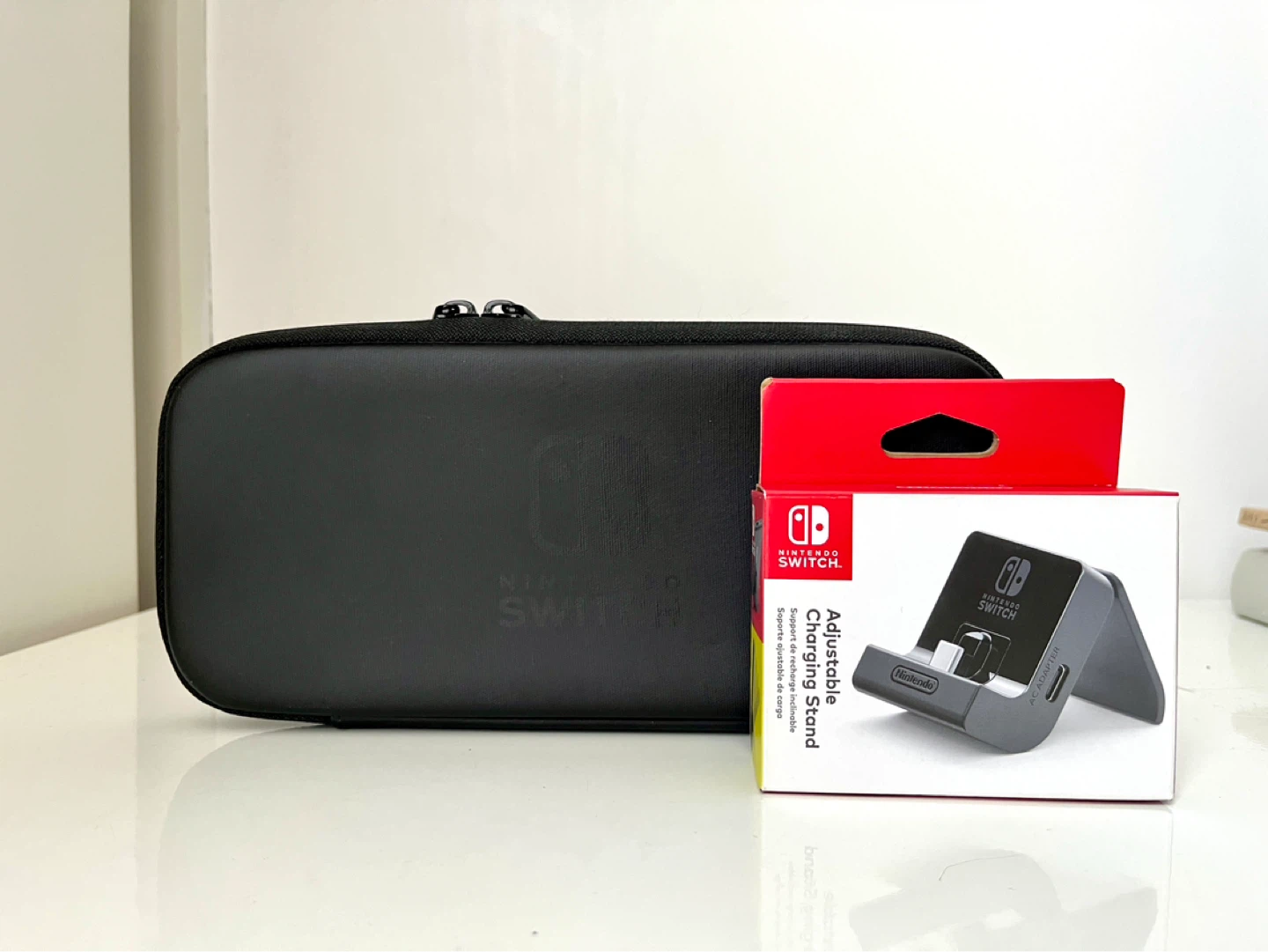 Nintendo Switch Adjustable Charging Stand with Case