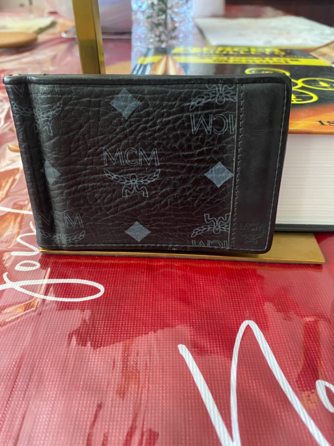 MCM bifold wallet