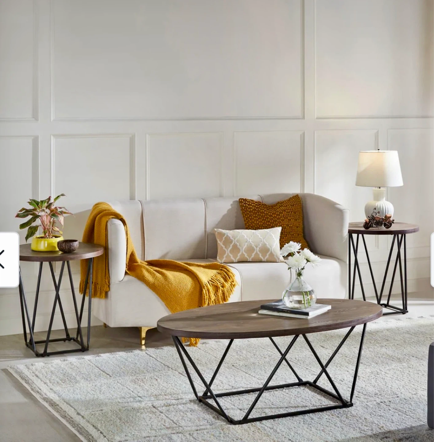 Coffee table and End table- set of 3