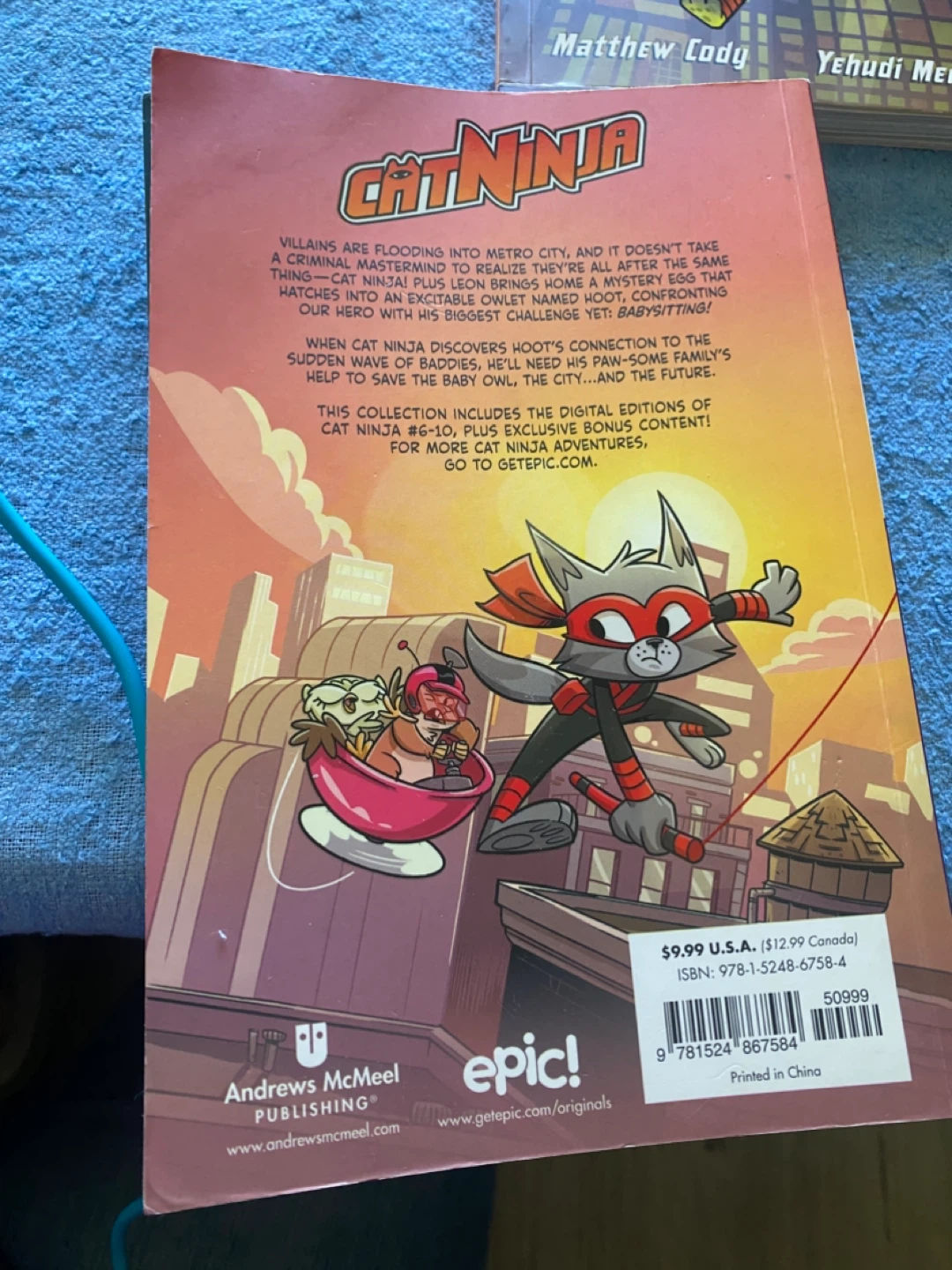 Epic! Cat Ninja graphic novels - photo 5