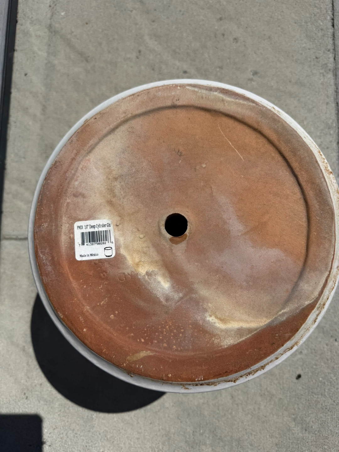 PROX 10" Deep Cylinder Glazed Planter - photo 3