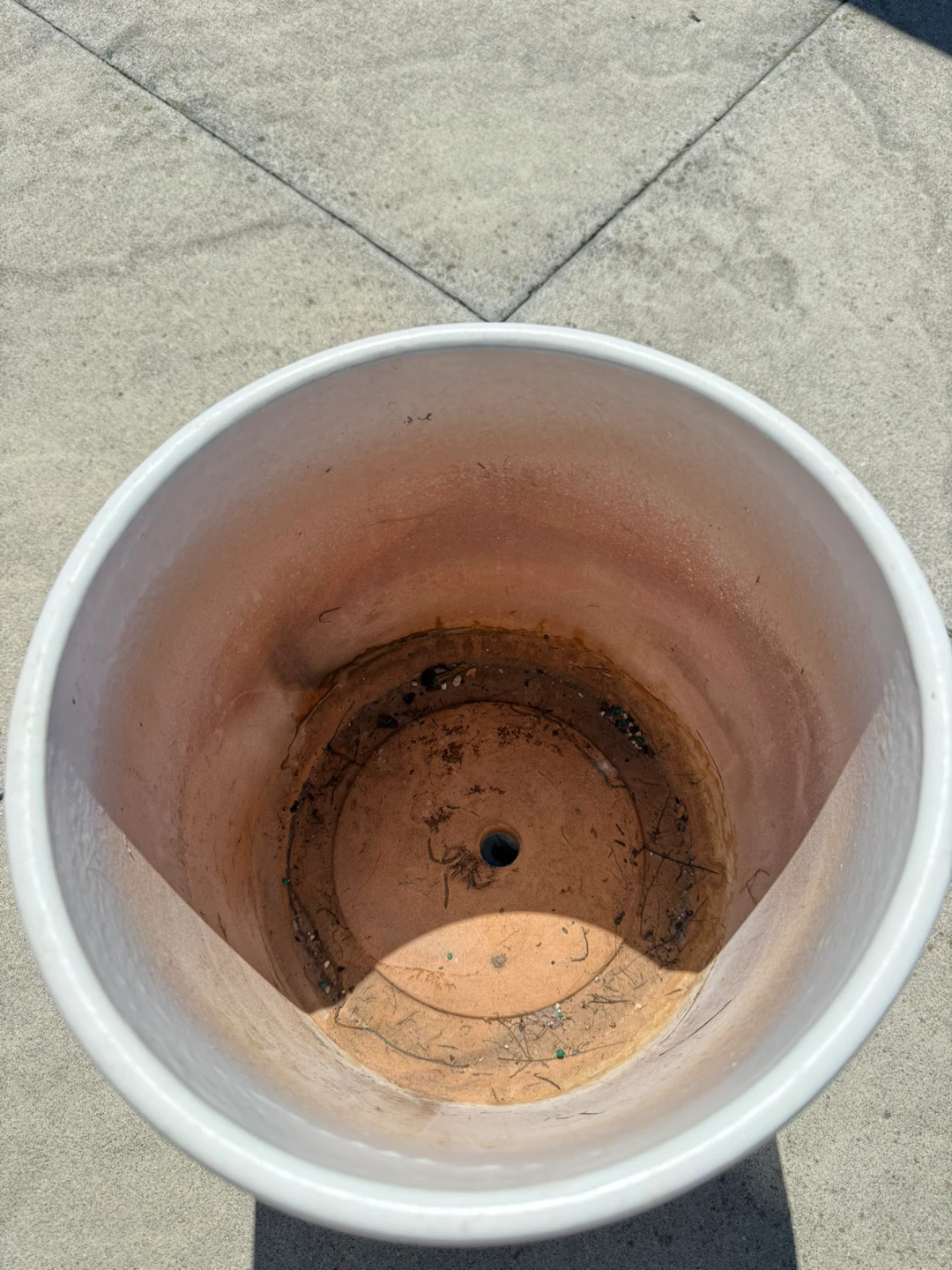 PROX 10" Deep Cylinder Glazed Planter - photo 2