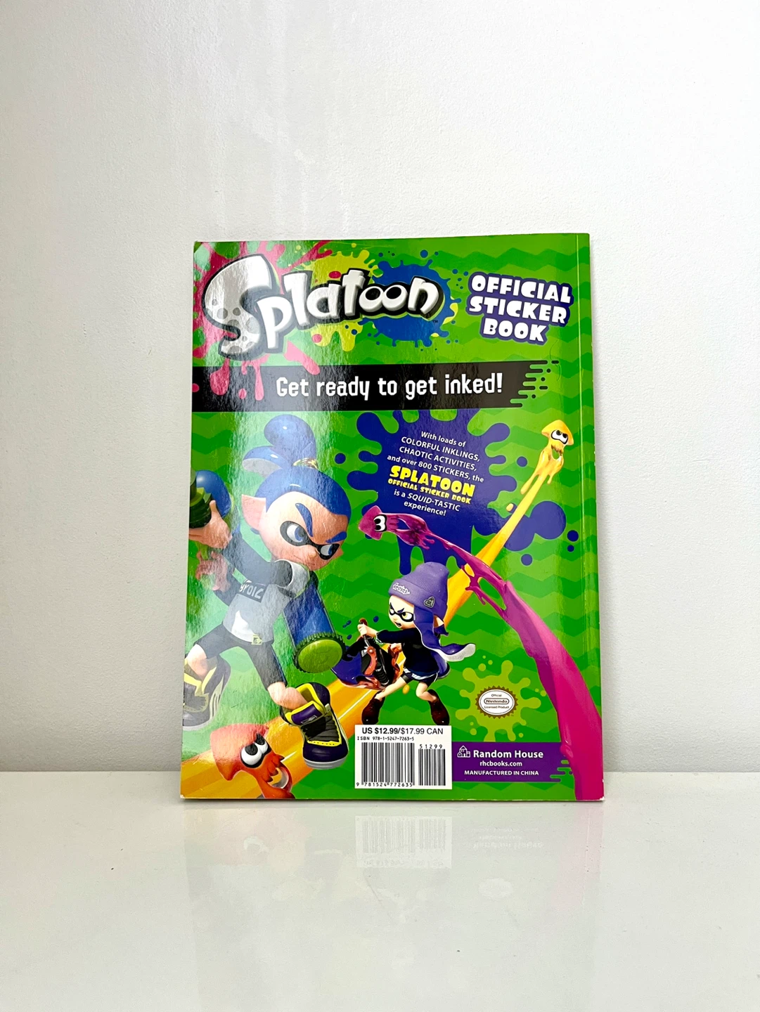 Splatoon Official Sticker Book - photo 2