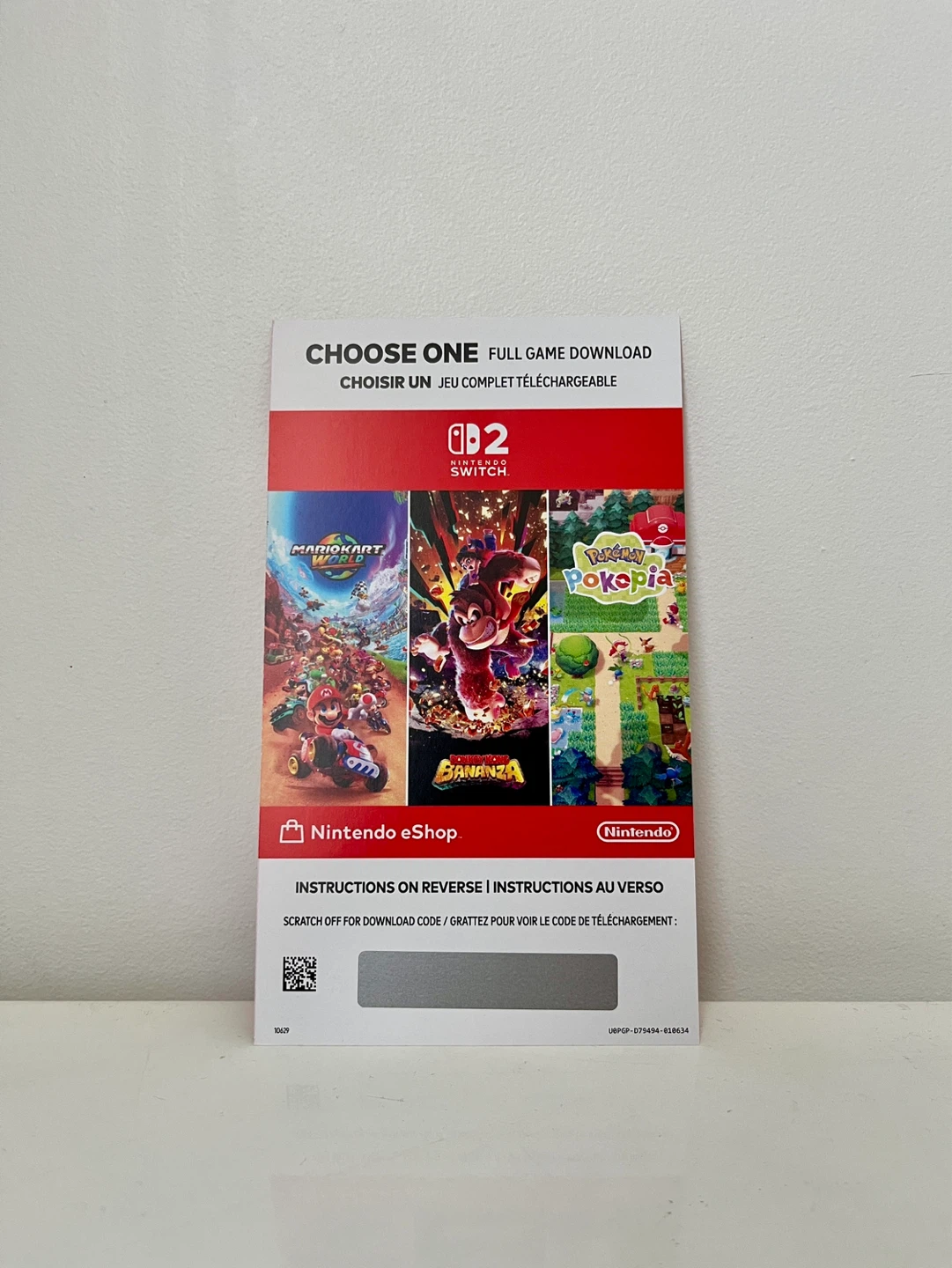 Nintendo Switch 2 Full Game Download Code - photo 2