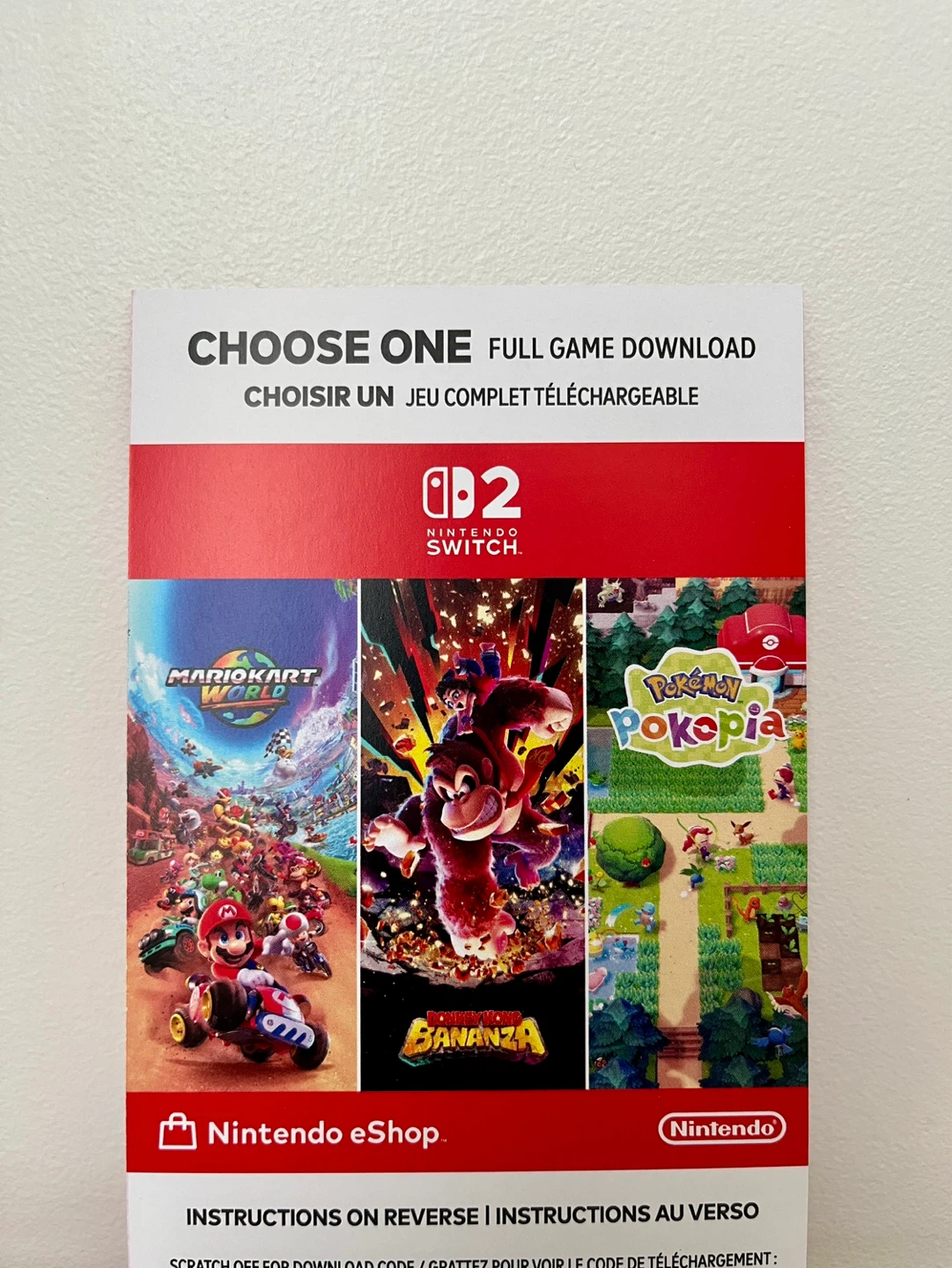 Nintendo Switch 2 Full Game Download Code
