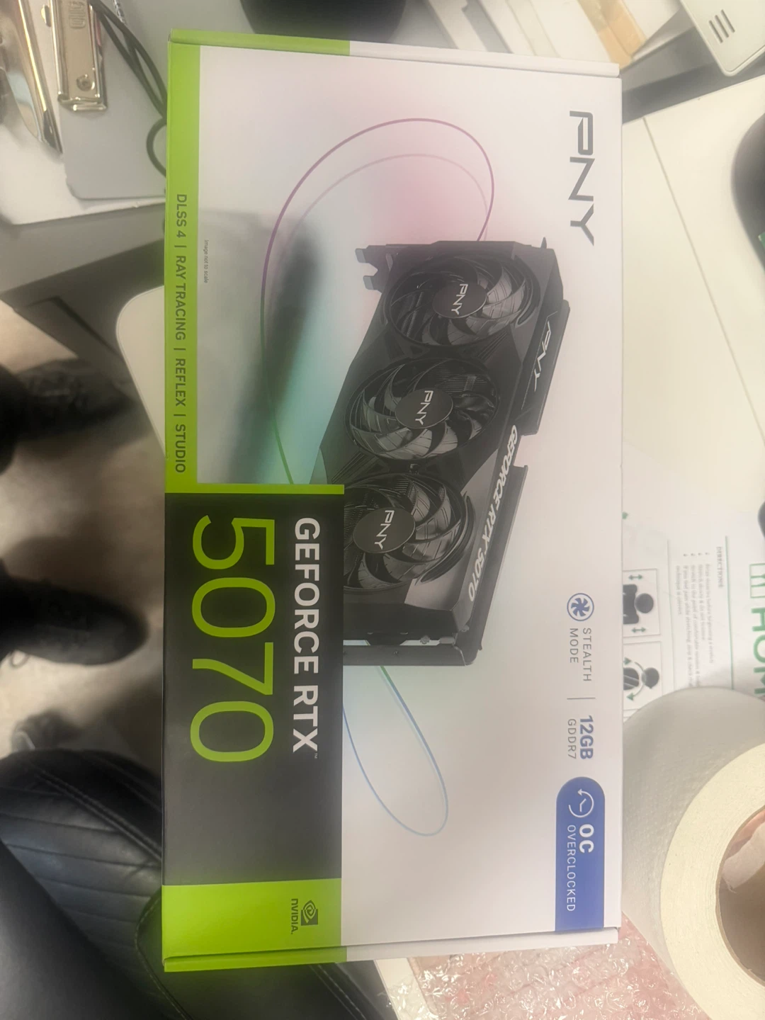 PNY GeForce RTX 5070 Graphics Card