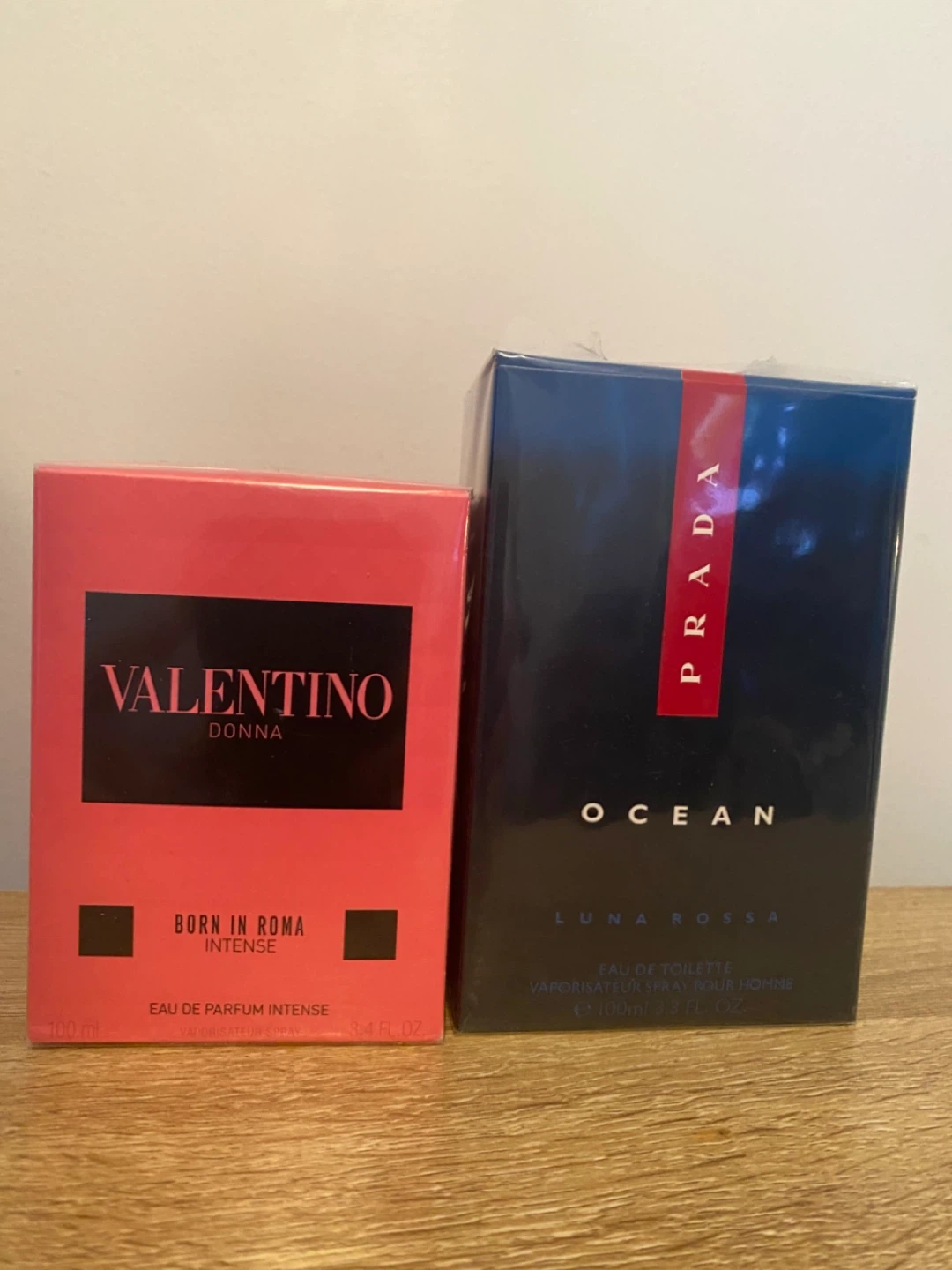 Valentino Donna intense & Prada Luna Rossa Ocean