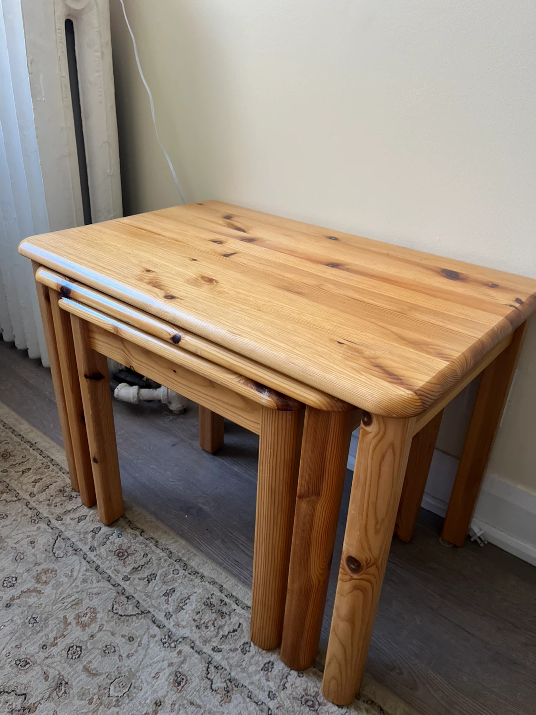 Wooden Nesting Tables