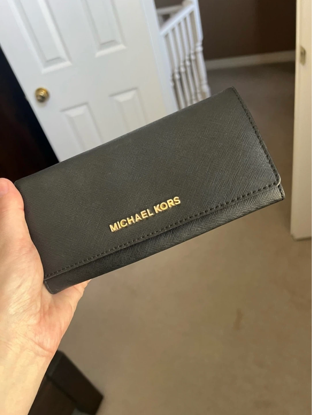 Michael Kors Black Leather Wallet
