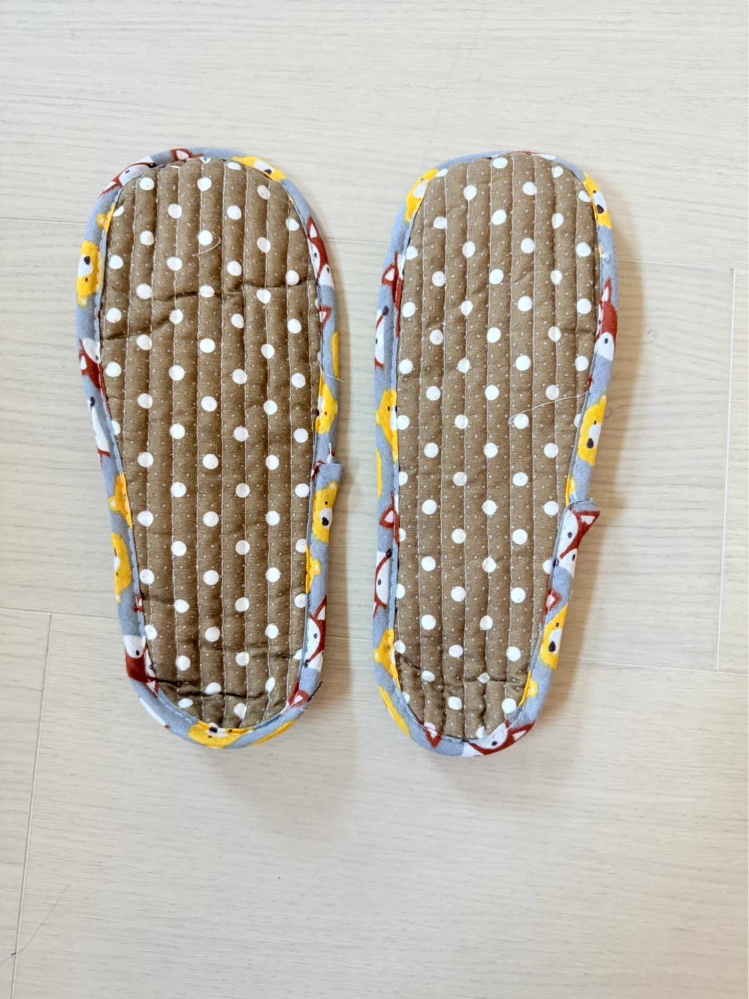 Cute Fox & Lion Slippers (size 7-9) - photo 2