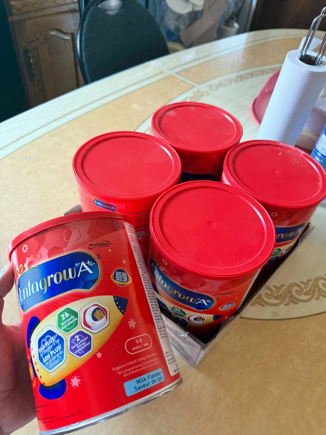 Enfagrow A+ Milk Flavour Formula 4 x 907g cans