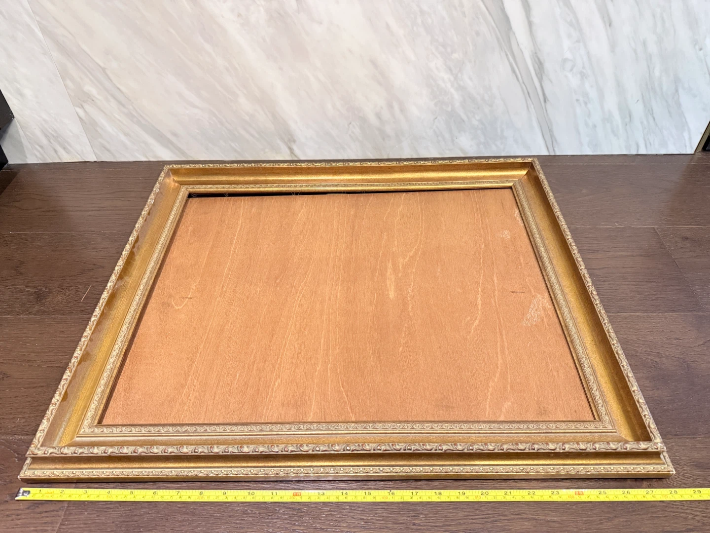 Large Vintage Frame in Gold  28”x23” - photo 2