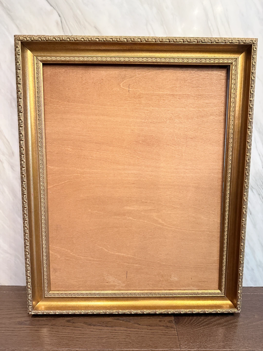Large Vintage Frame in Gold  28”x23”