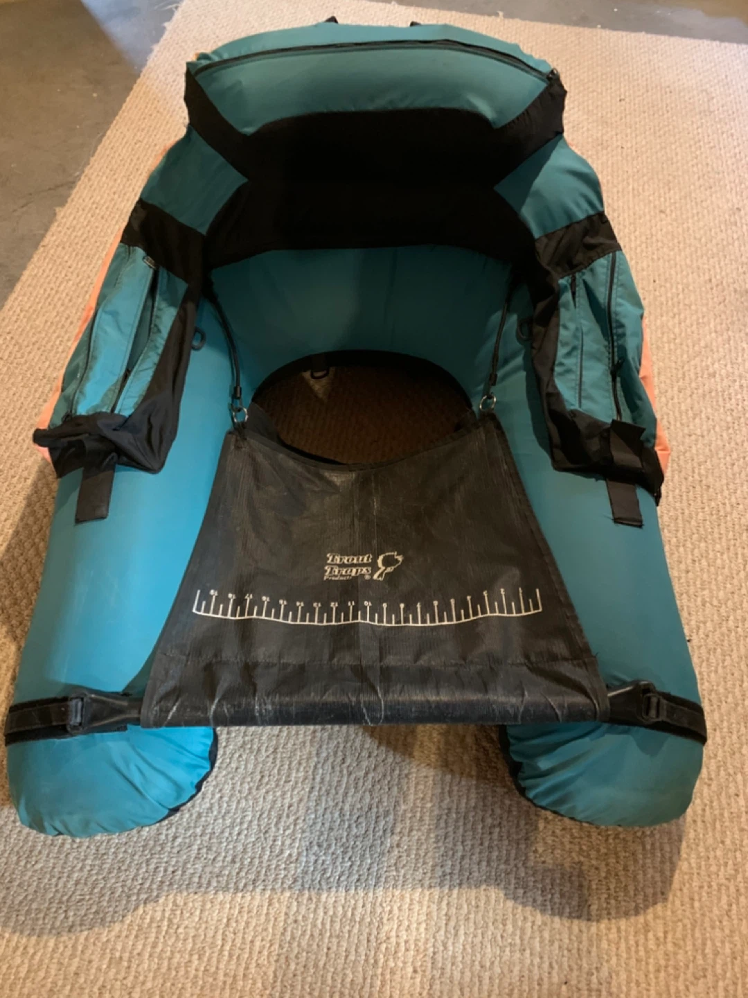 Trout trap Float Tube