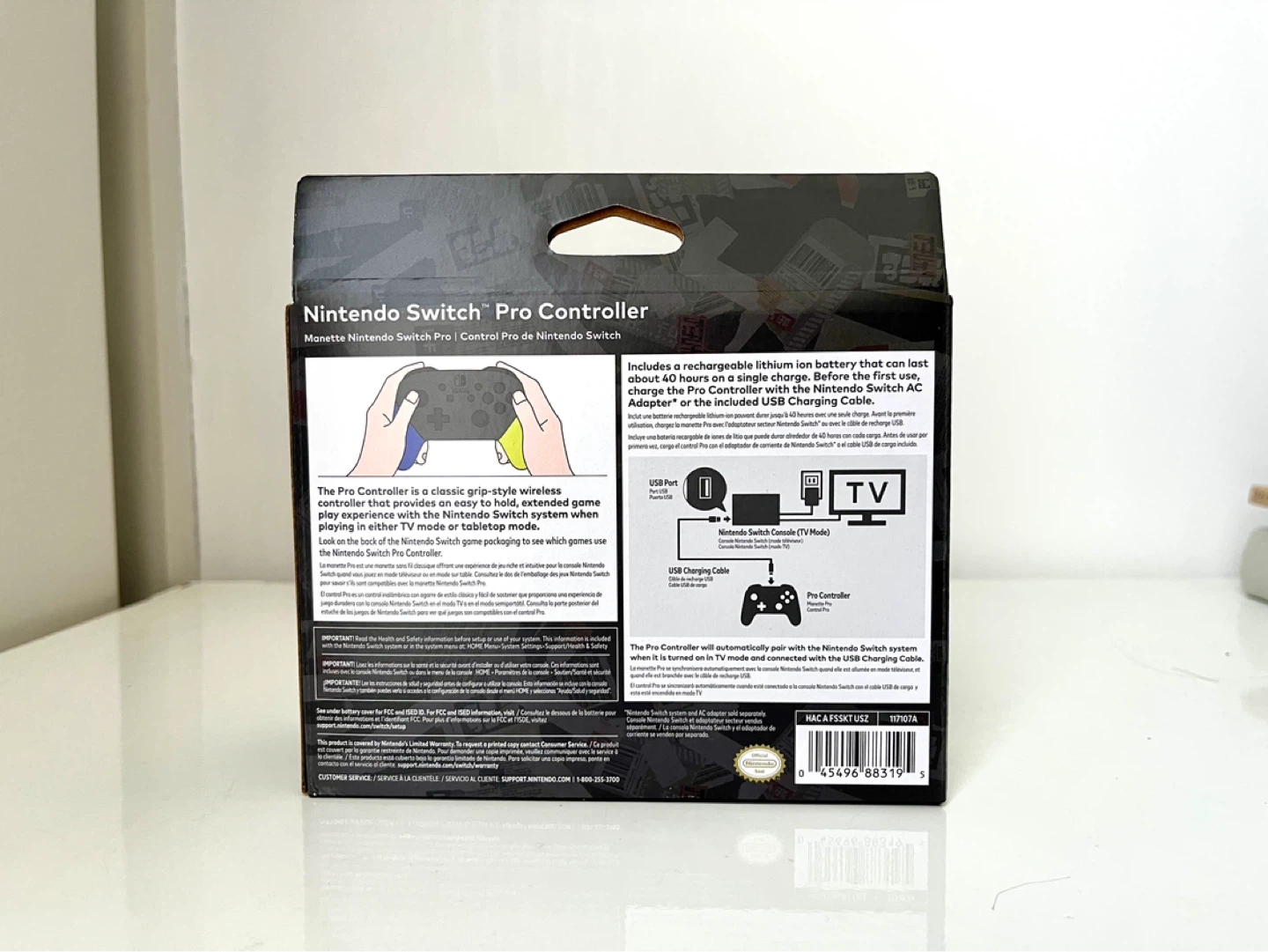 Nintendo Switch Pro Controller Splatoon 3 Edition - photo 3