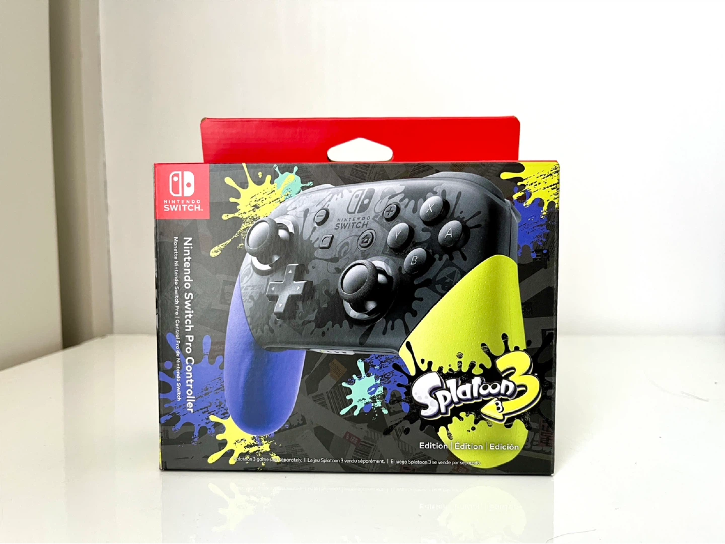 Nintendo Switch Pro Controller Splatoon 3 Edition