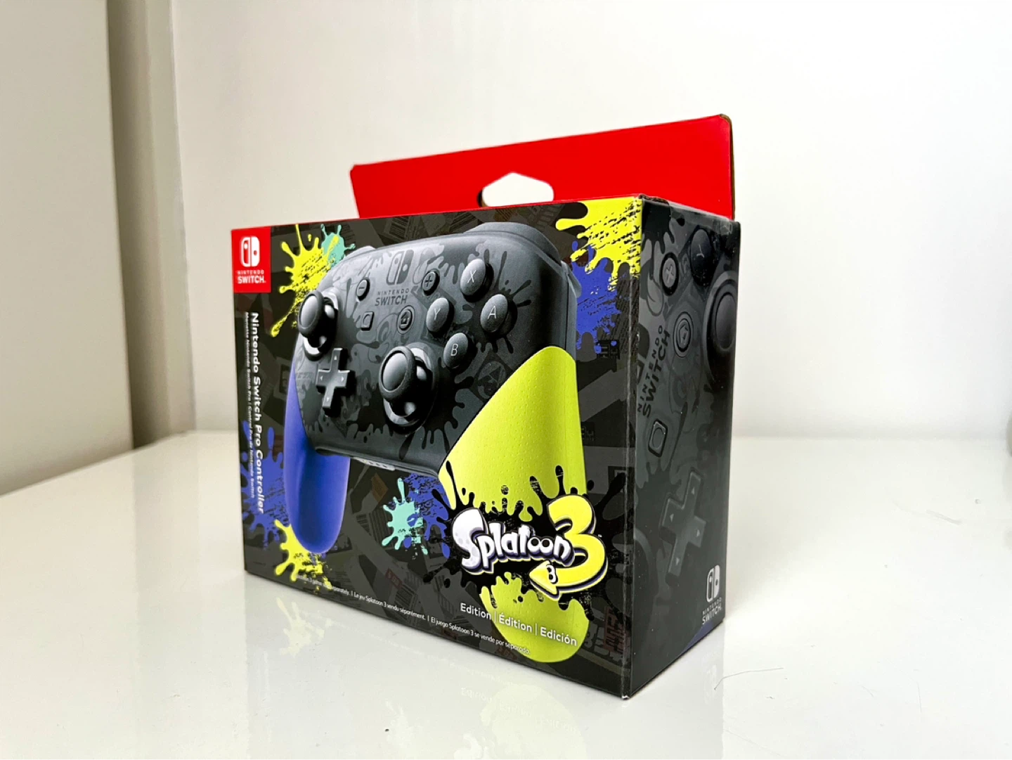 Nintendo Switch Pro Controller Splatoon 3 Edition - photo 2