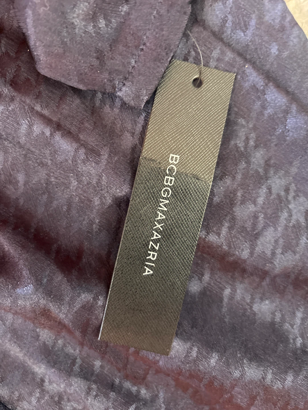 BCBGMAXAZRIA Navy Pajama Set M - photo 2