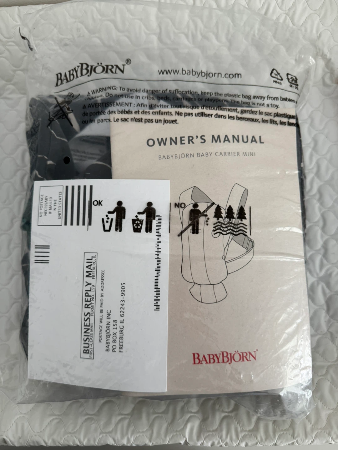 BABYBJÖRN Baby Carrier Mini - Zebra Print