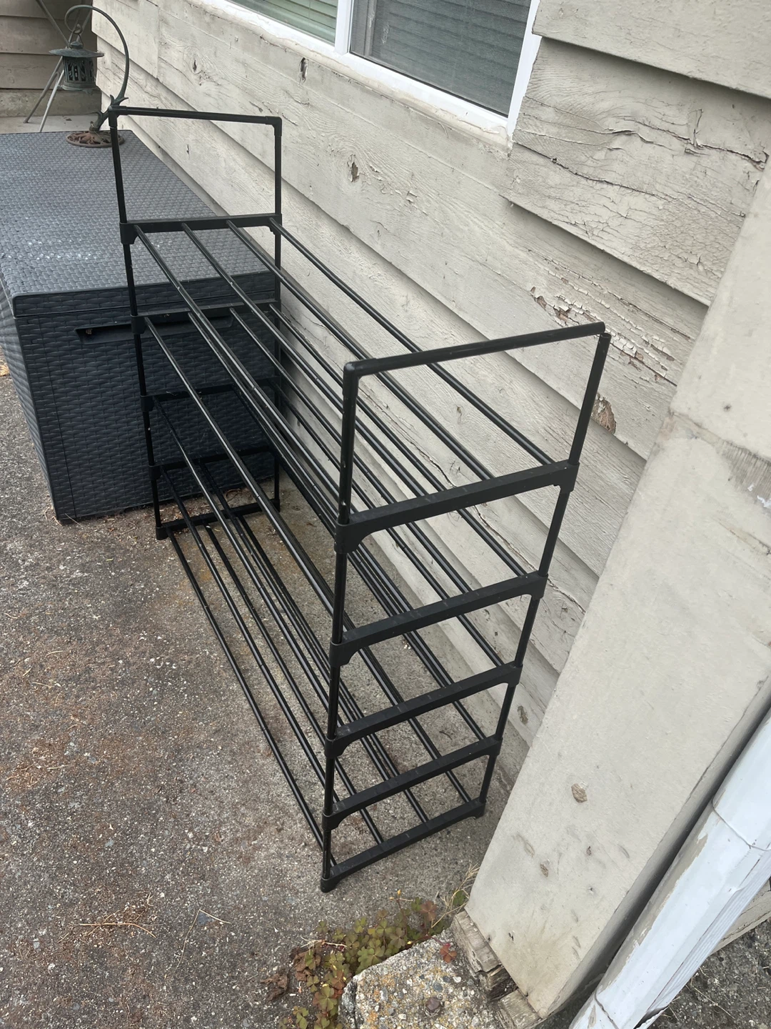 Large plastic shoe rack - photo 2