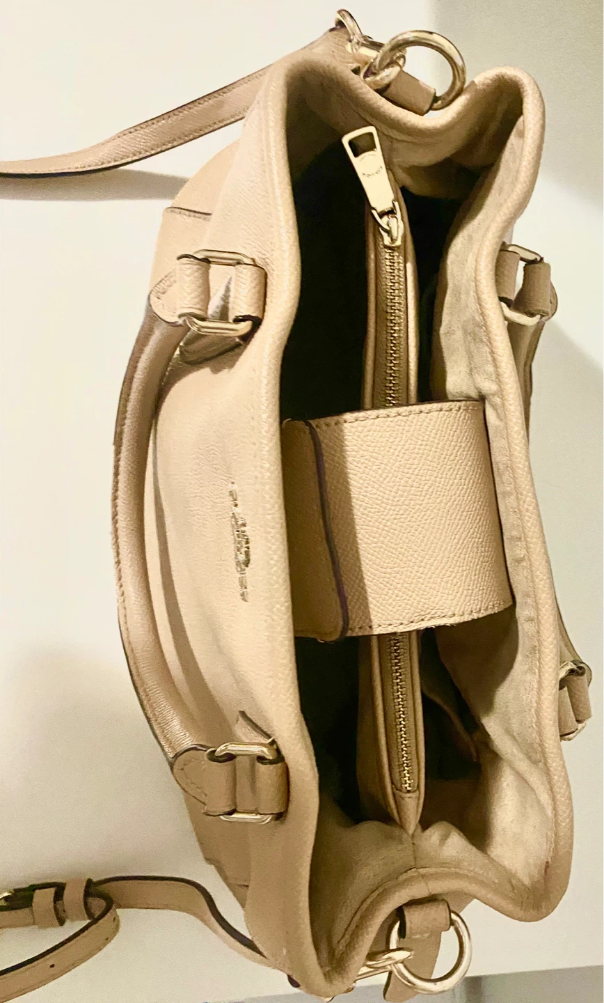Coach Leather Satchel Handbag - photo 2