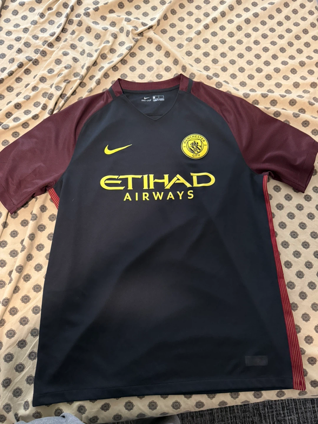 Nike Manchester City 2016-17 Original Away Jersey Size Large