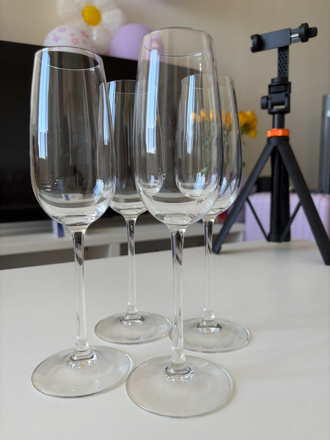Set of 4 Champagne glass