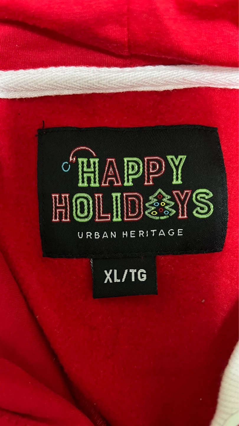 Happy Holidays Santa Hoodie - photo 3