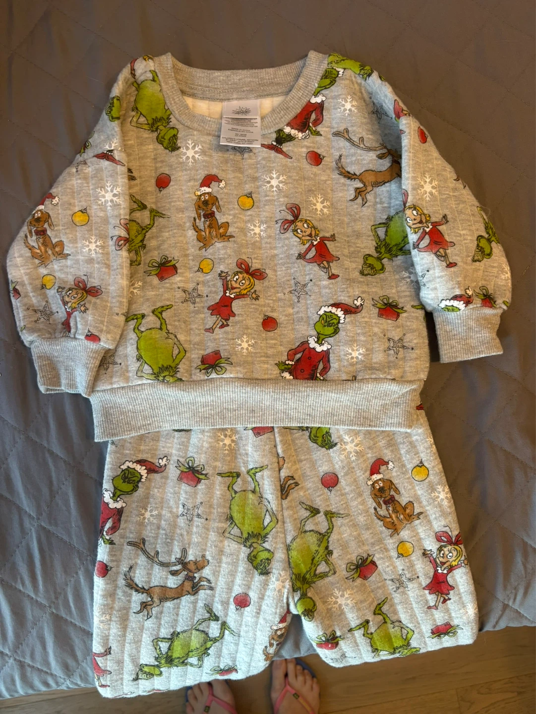 The Grinch Pajama Set - 12M - photo 2