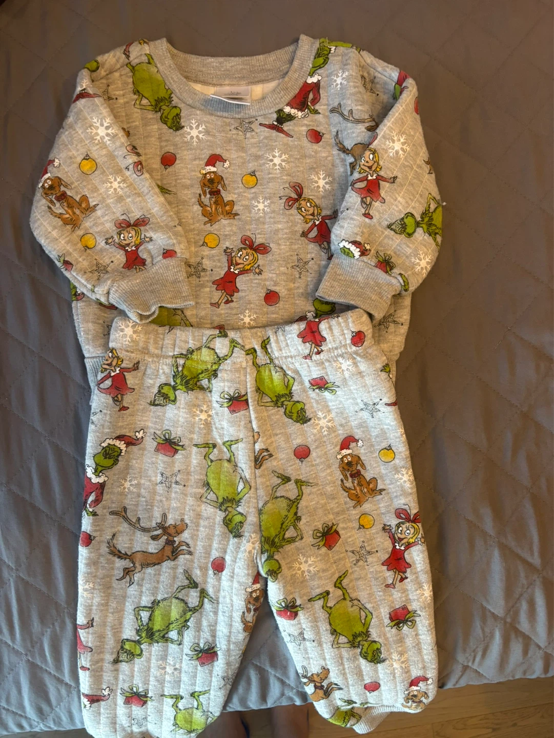 The Grinch Pajama Set - 12M