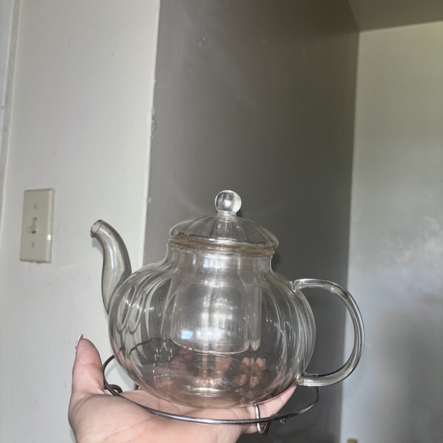 Glass Teapot with Infuser - photo 2