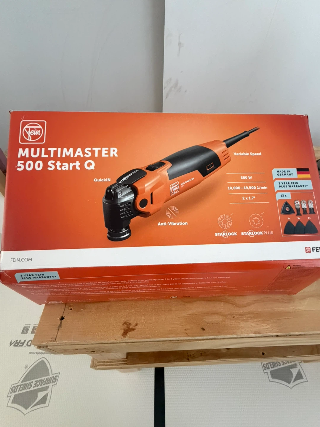 FEIN MULTIMASTER 500 Start Q Oscillating Tool