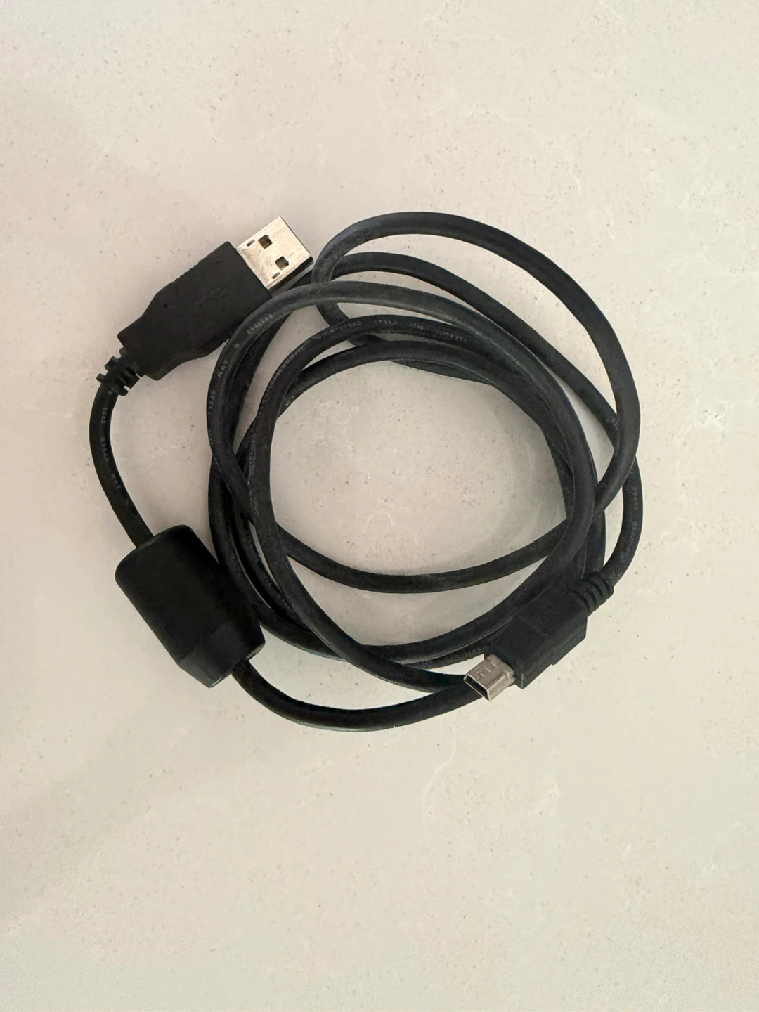 USB 2.0A to Mini USB 5 Pin B Data Charging Cable