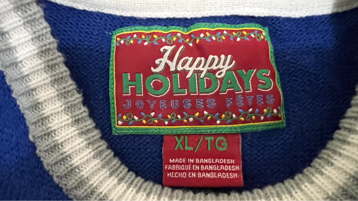 Happy Hanukkah Ugly Sweater XL - photo 3