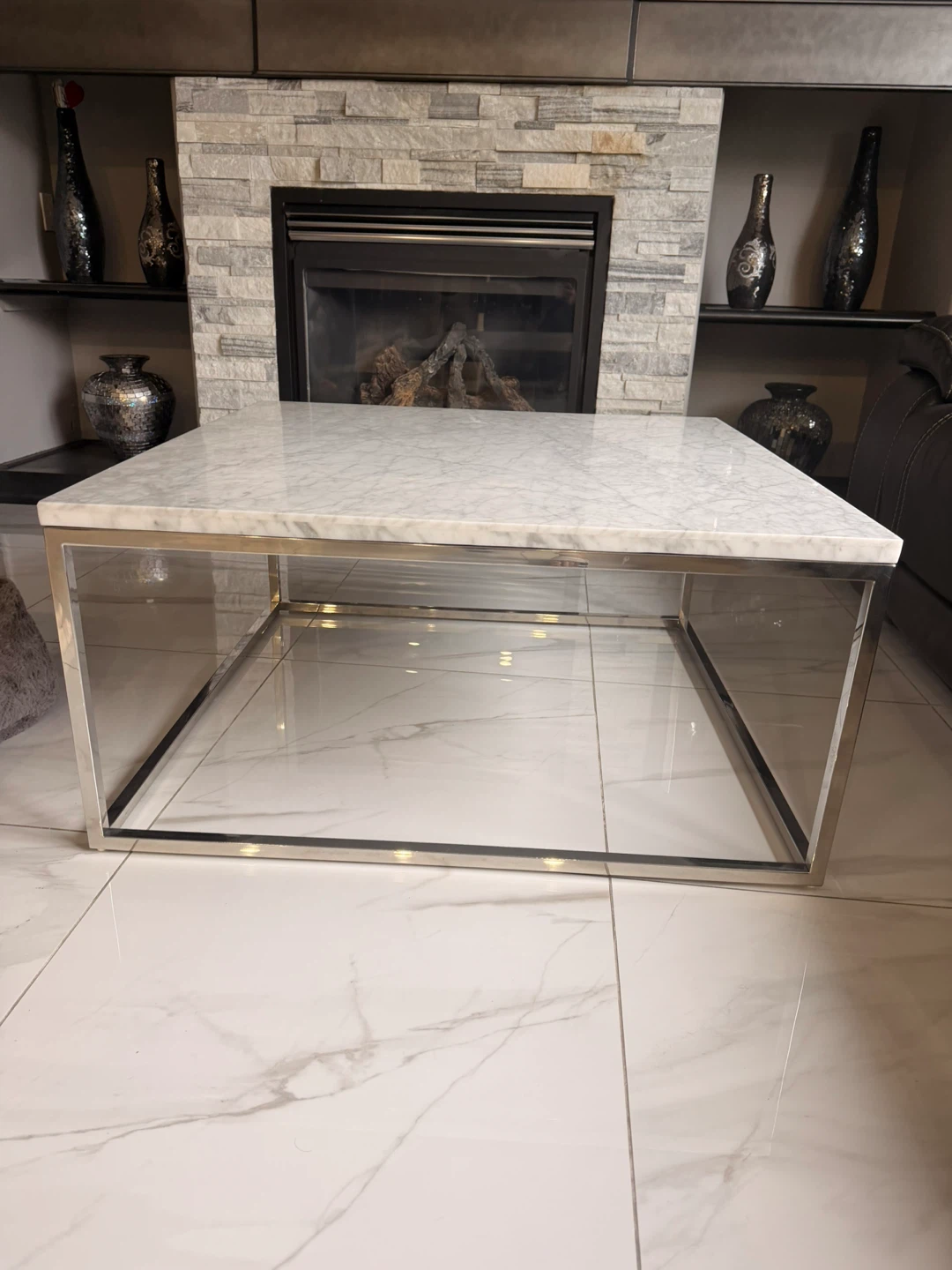 Marble Top Coffee Table - photo 3