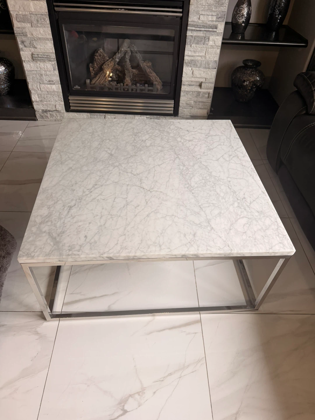 Marble Top Coffee Table